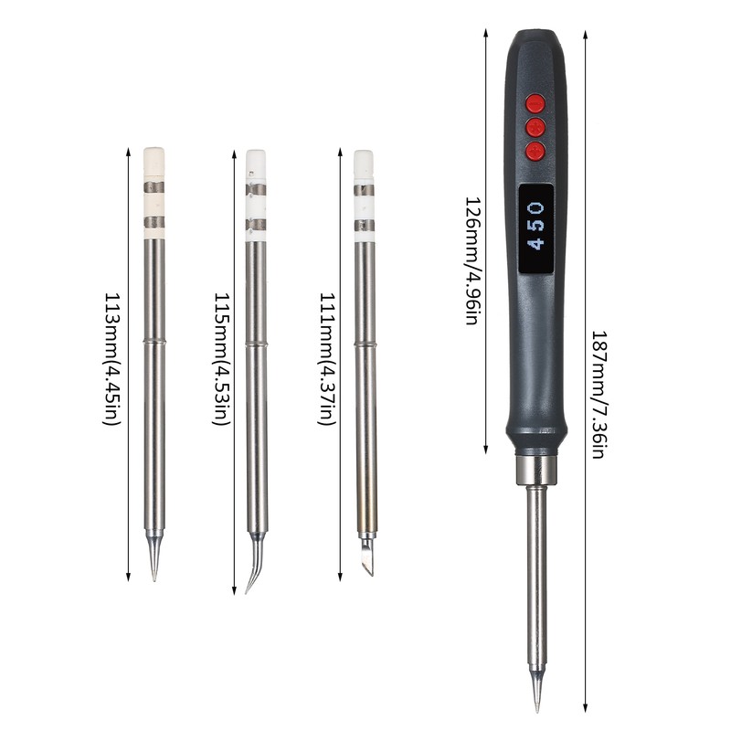 72W T12P Soldering Iron Adjustable Digital Solder Station Equipment SH72