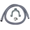 SPARES2GO Extension Drain Hose compatible with Bosch Dishwasher (1.5M, 19mm
