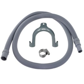 SPARES2GO Extension Drain Hose compatible with Bosch Dishwasher (1.5M, 19mm / 22mm)