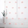 MYSKY HOME Curtains with Eyelets Living Room Curtain Transparent Decoration