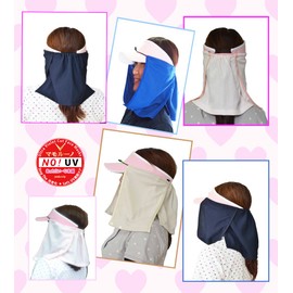 UV Protection Hat Cover (Light Blue), Perfect for UV Protection, Heat Disease, and Heatstroke Prevention