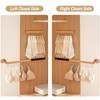Pull Out Bra Hanger for Closet, Sliding Hooks Rack for