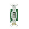 Leviton 30 Amp, 120 Volt, Toggle Pilot Light, Illuminated On,