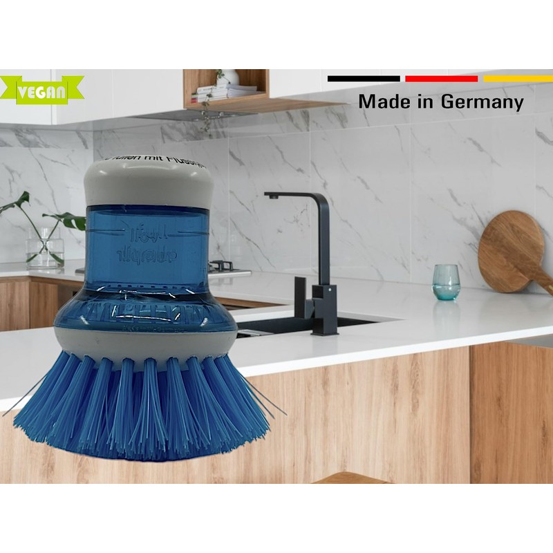 MAAJ Round Dish Brush with Dishwasher Dosing System - Made