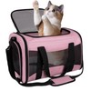 Cat Carrying Case Pet Dog Carrier Soft-Sided Cat Bag Airline