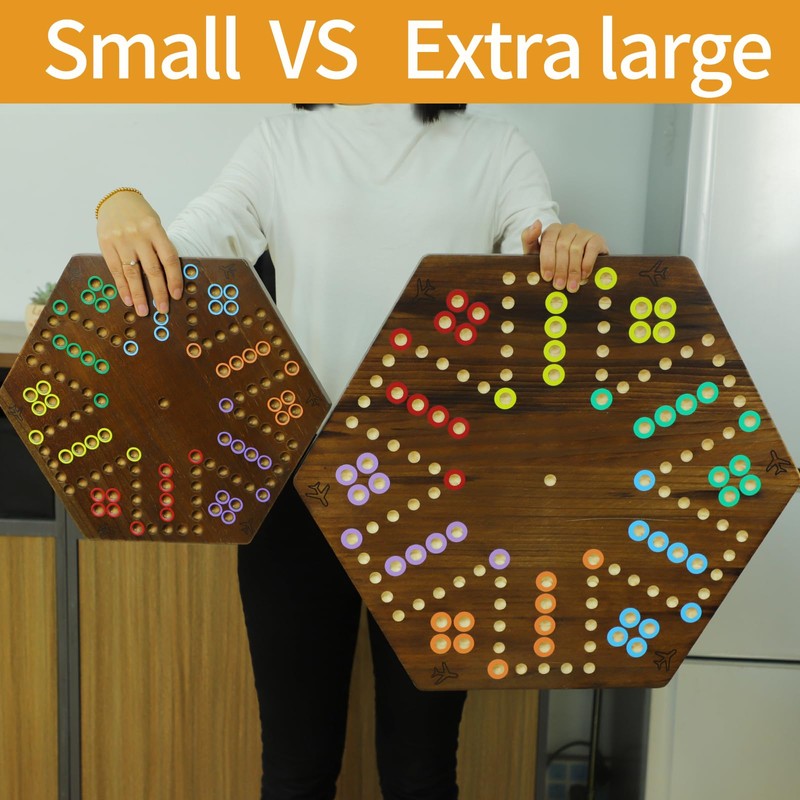 Extra Large Wahoo Board Game Wooden Original Board Game 2