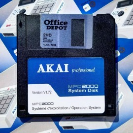 ilovemympc Akai MPC 2000 OS Ver. 1.72 Floppy Disk Boot Disk Operating System