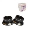 Pirhosigma Ti 2 x M10 Bike Wheel Hub Axle Nuts