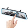 11.66in Auto Car DVR Video Recorder Dual Lens High Definition