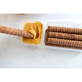 Trader Joe's PB&C Cocoa Creme Wafer Sticks w/ Peanut Butter Dip 1 Box
