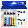 232XL Ink Cartridges for Epson Printer Remanufactured for Epson 232XL