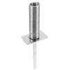 Gogogmee Football Corner Flagpole Ground Stake for Corner Flag Football