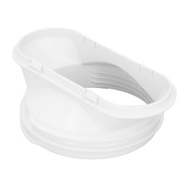 Air Conditioner Exhaust Hose Connector, Air Conditioner Window Adapter Flat Mouth Tube Connector Mobile Air Conditioning Accessories for 5.9in 5in Pipe