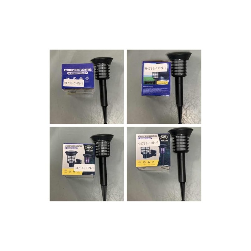 2025 Upgraded Solar Bug Zapper Outdoor Mosquito Killer for Patio