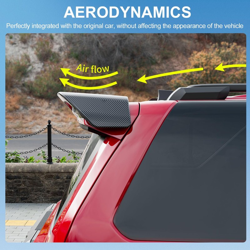 Xipoo Spoiler Compatible with 2025 2026 Toyota 4Runner Trunk Lip
