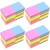 4A Sticky Notes,3 x 3 Inches,Neon Assorted,Self-Stick Notes,100 Sheets/Pad,18 Pads/Box,4