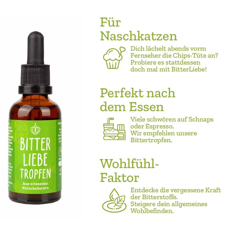 BitterLiebe Original Bitter Substances Drops 50 ml from The Lion's