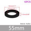 Qrity Pack of 6 O-Ring Sealing Rubber, Kitchen Sink Snap
