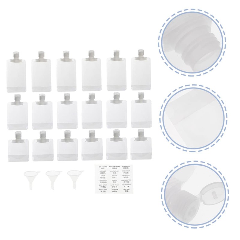 Outanaya Business Trip Essential 22 Pcs Flat Pouch Squeeze Lotion