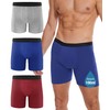 YESWEL Incontinence Underwear Long Leg For Men, 100ML Absorbent Cotton