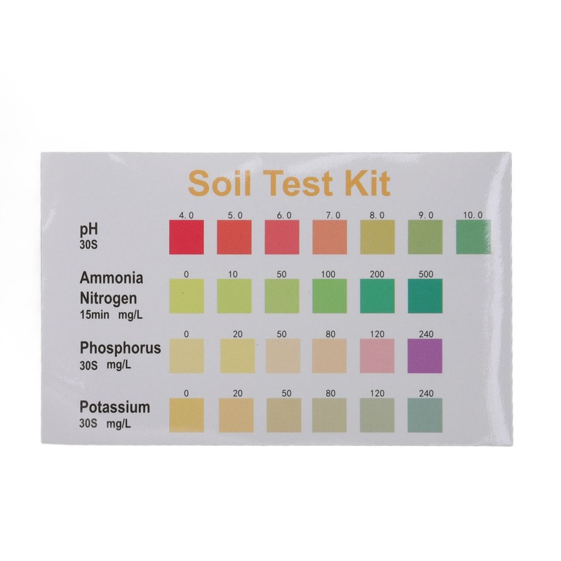 Soil Test Liquid Solution PH Nitrogen Phosphorus Potassium Measuring Soil
