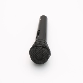 Black Microphone Costume Accessories Unisex