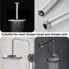 KAPHOME Shower Head Extension Arm,5 inch 304 Stainless Steel Shower