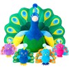 Skylety 18 Inch Peacock Stuffed Animal Large Plush Toys with