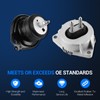 Autoround Engine Motor and Trans Mount Kit Compatible with Jeep