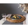 ECOCEY Handmade Natural Table Placemats, Coasters - ideal for kitchen,