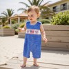 DSOKUHIB Baby Boy 4th of July Outfit Stars Stripes Firework