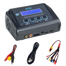 LiPo Battery Charger 150W 10A RC Battery Charger RC Car Charger Balance Charging Fast Charge Discharge Smart Charger for LiPo/Li-ion/Life Battery/NiMH/NiCD