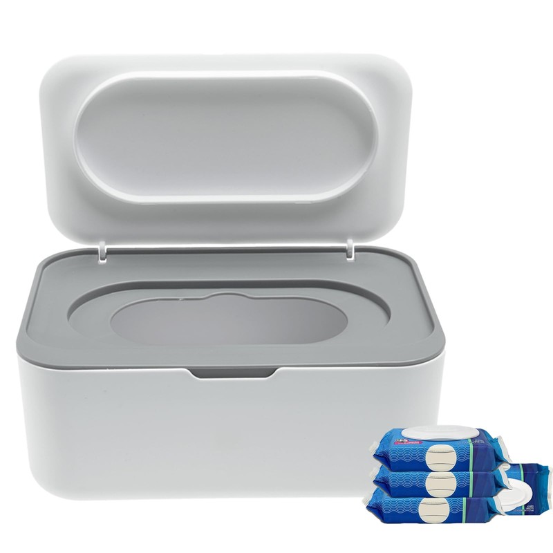 Flushable Wipes Dispenser Compatible with Cottonelle, Wipe Holder for Bathroom