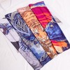 Men's UV Protection Ice Silk Print Summer Breathable Arm Sleeves XL/Dragon 5ea