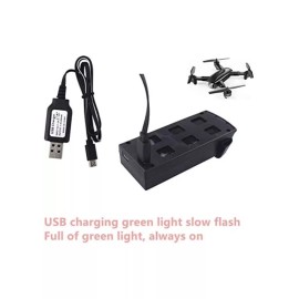 7.4V USB Charging Cable for SP500 S166 S167 Folding Quadcopter Spare Parts