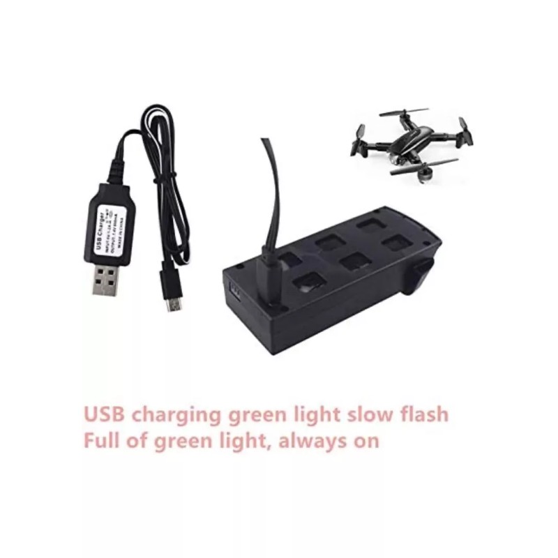 7.4V USB Charging Cable for SP500 S166 S167 Folding Quadcopter