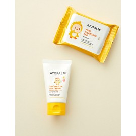 Atopalm [아토팜] 징크 마일드 업 선크림 65g+클렌징패드 기획세트 (SPF50+ PA++++) [Atopalm] Zinc Mild Up Sun Cream 65g + Cleansing Pad Special Set (SPF50+ PA++++)