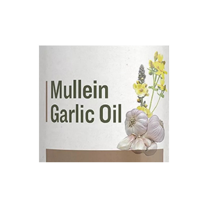 Natural Hope Herbals MULLEIN GARLIC OIL - Gentle Herbal Ear