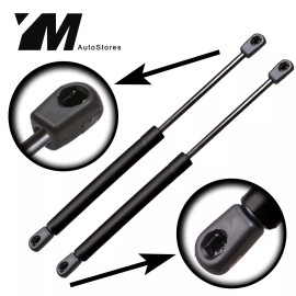 Unbranded 2X Rear Tailgate Lift Supports Struts For Mercury Capri 91-94 Trunk With Spoiler