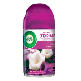 Air Wick® Aromatizante de Ambiente Freshmatic Repuesto Lirios de Luna y Seda 250 ml