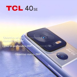 TCL 40SE 4G 4GB +128GB - Twilight Purple (Renewed) (Renewed)