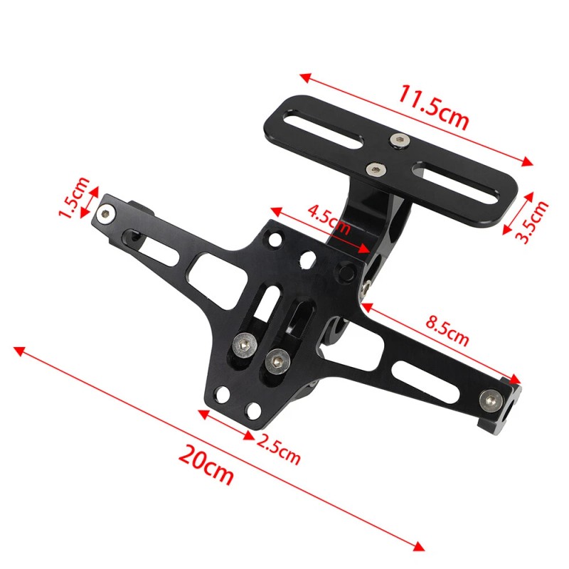 KEEPDSGN Motorcycle License Plate Bracket Fender Eliminator With LED Light