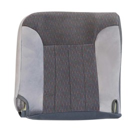 NLQR D5 or C3 Medium Quartz Gray Front Driver Side Bottom Replacement Cloth Seat Covers Compatible with Dodge Ram 1500 2500 3500 1994 1995 1996 1997