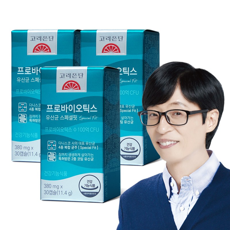 Koreaeundan Probiotics Special Fit 100 Billion Probiotics 30 Capsules, 3