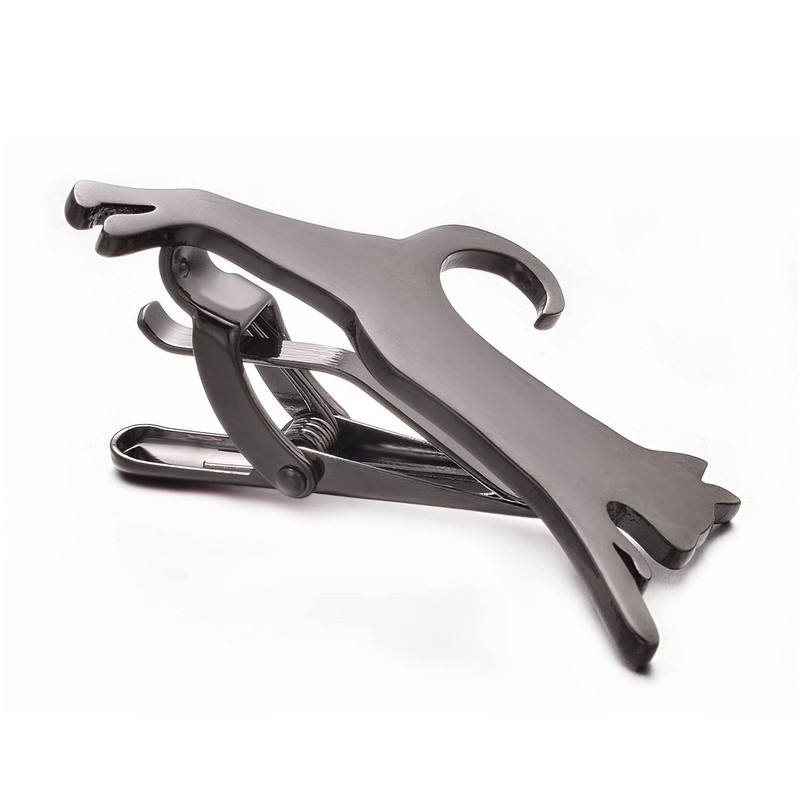 Yoursfs Necktie Clip, Cat, Cute, Black, Animal, Tie Clip, Cat,