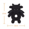 Apricot Lamb Black Dragon Soft Plush Rattle for Boys and