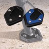 Motorcycle Kickstand Foot Side Stand Extension Pad Support Plate Replacement