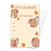 KGHYT Capybara Birthday Invitations 20 Cards With Envelopes,Birthday Party Invitations