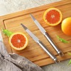 2PCS Grapefruit Knife, Curved Serrated Grapefruit Knife, Stainless Steel Kiwi