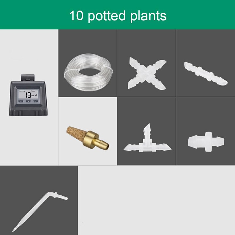 AIXXCUVQ Intelligent Irrigation System Connection Irrigation Automatic Timer Laboratory Drip